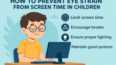 Prevent Eye Strain from Screen Time in Children